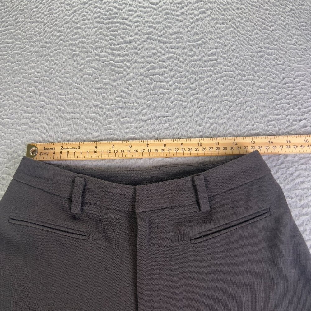 NWT Linda Allard Ellen Tracy Pants Women 6 Brown Wool Business Casual Travel - Picture 3 of 9